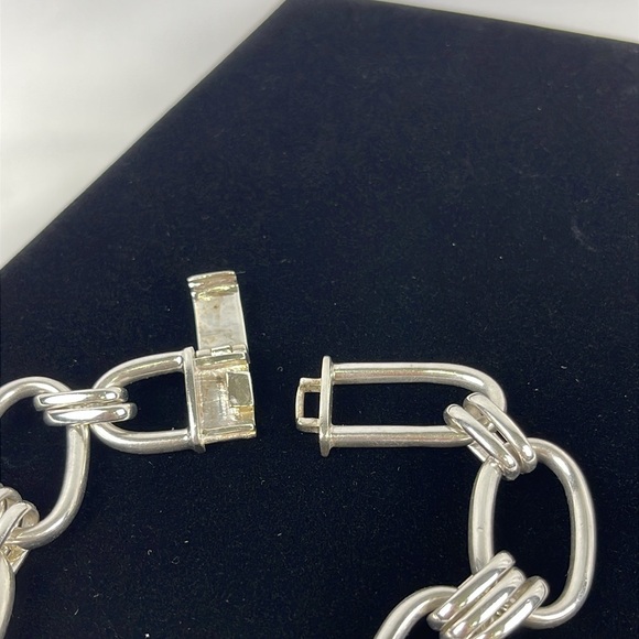 Thistle & Bee Sterling Silver Necklace Chunky Chain Statement Heavyweight 4.75oz - Picture 4 of 7